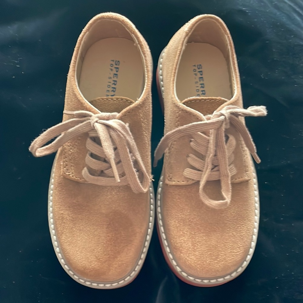 BOYS SPERRY TOP-SIDER CASPIAN SUADE SIZE 12 SHOES
